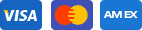 Visa, Mastercard, Amex