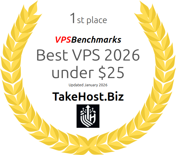 VPSBenchmarks 1st Place - Best VPS 2026 under $25