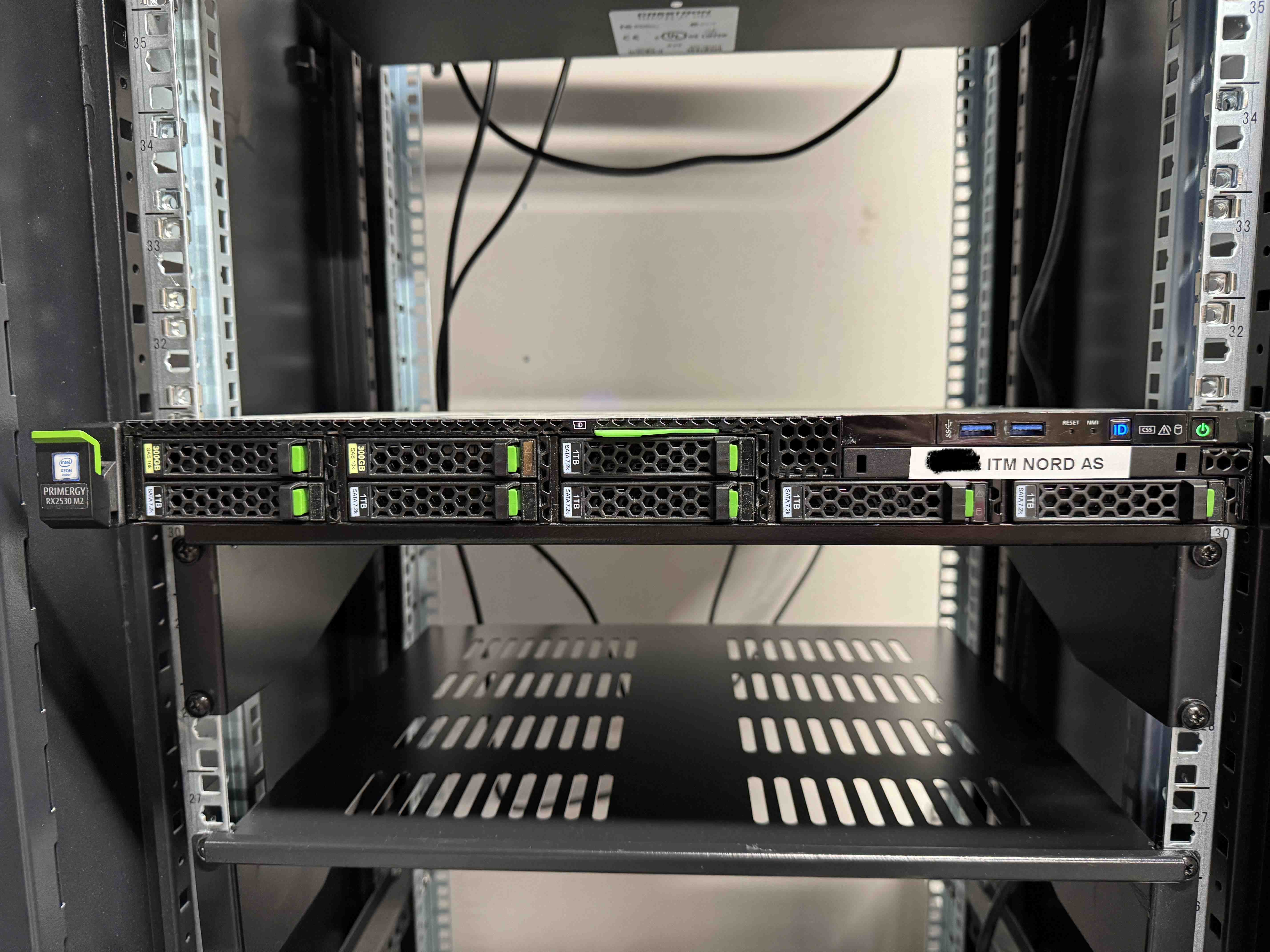 Dedicated server rack infrastructure for crypto hosting - ITM NORD AS